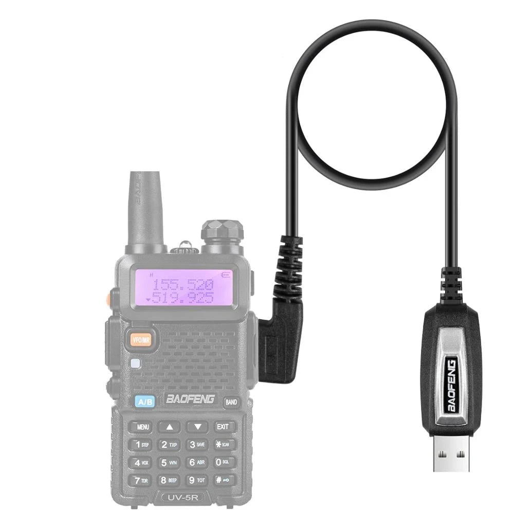 Universal 2-pin USB kabel for enkel programmering av radioer - HzConnect