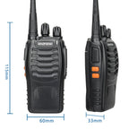 Baofeng BF-888S V2 2 stk walkie talkies med klar lyd og robust design