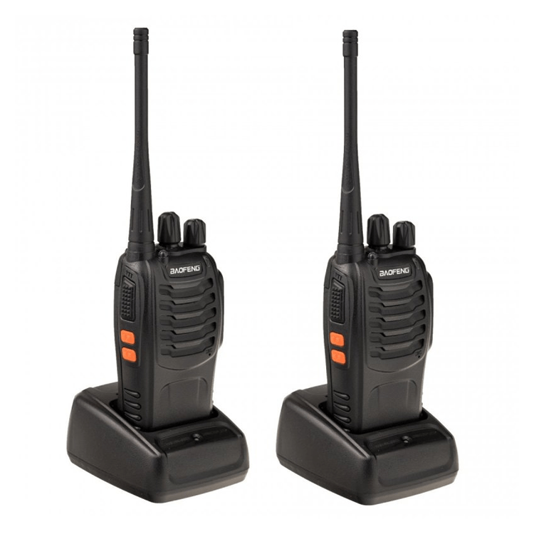 2 stk Baofeng BF-888S V2 toveisradioer med UHF 400–470 MHz