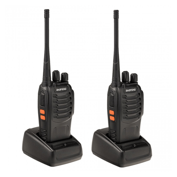 2 stk Baofeng BF-888S V2 toveisradioer med UHF 400–470 MHz